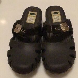 Dr Scholl’s Dance On Clogs Brown slightly worn in excellent shape size 7